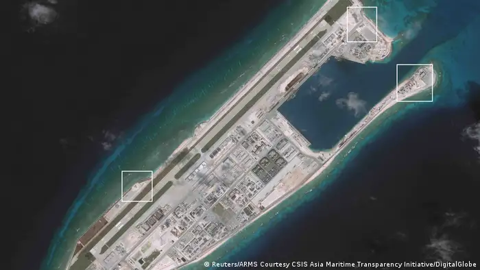 Südchinesisches Meer - Chinesische Raketen auf Inseln