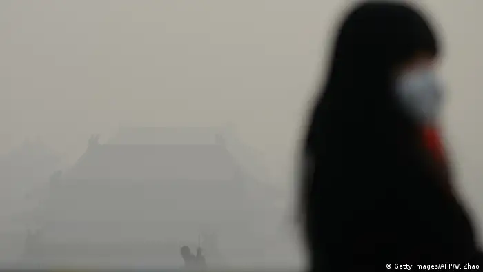 China Luftverschmutzung in Beijing