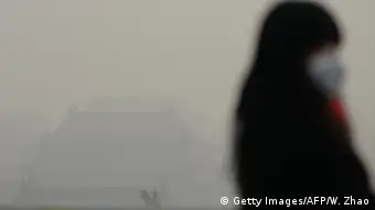 China Luftverschmutzung in Beijing