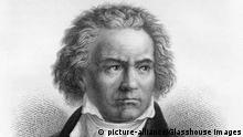 Ludwig van Beethoven (1770-1827), German Composer, Engraving, 1873