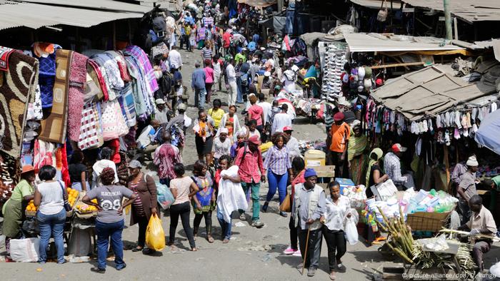 Nairobi Gikomba Second-Hand Markt