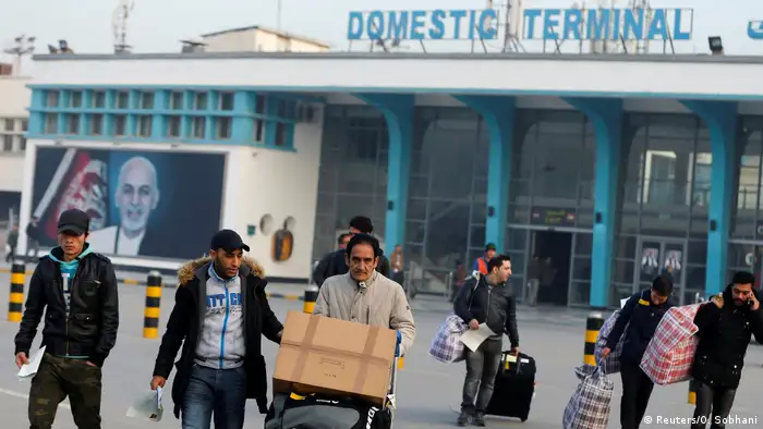 Afghanistan Rückkehr abgelehnter Asylbewerber aus Deutschland