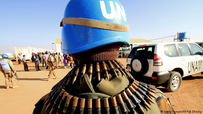 UN peacekeepers in Darfur