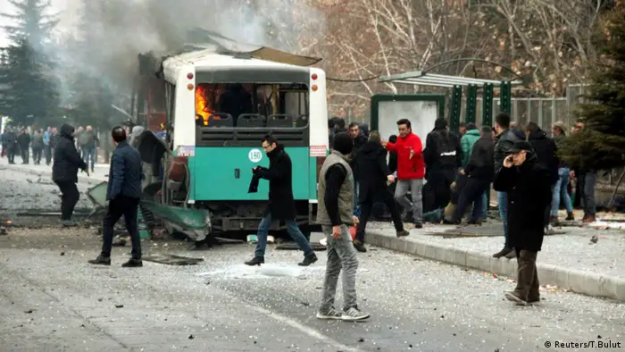 Türkei Bus Explosion Kayseri