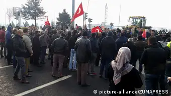 Türkei Bus Explosion Kayseri Protest