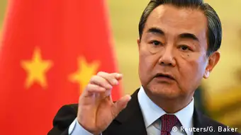 China Aussenminister Wang Yi