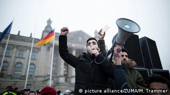 Deutschland Demonstrationen in Berlin für Frieden in Syrien