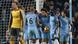 Leroy Sane Jubel Manchester City vs. Arsenal Leroy Sane Jubel Manchester City vs. Arsenal