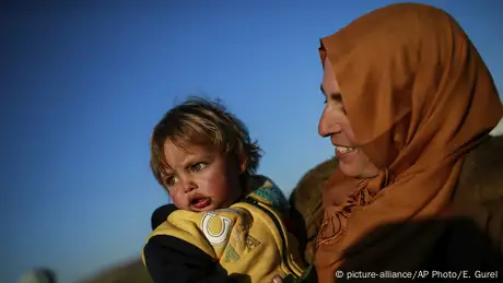 Türkei syrische Flüchtlinge aus Idlib (picture-alliance/AP Photo/E. Gurel)