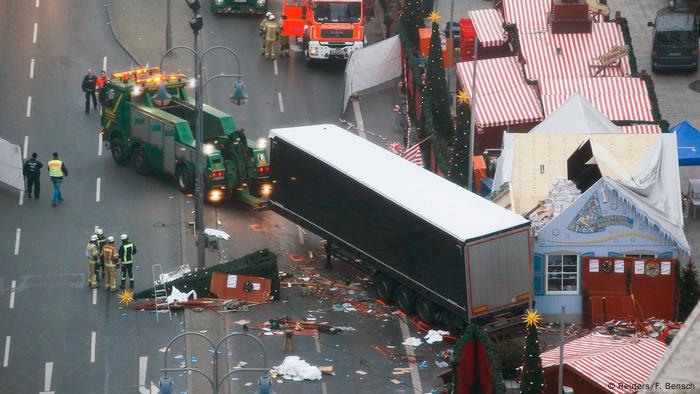 Deutschland Anschlag mit LKW auf Weihnachtsmarkt in Berlin