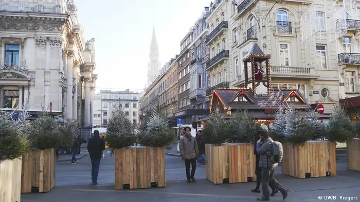 Weihnachtsmarkt Brüssel Innenstadt - Sicherheitskonzept