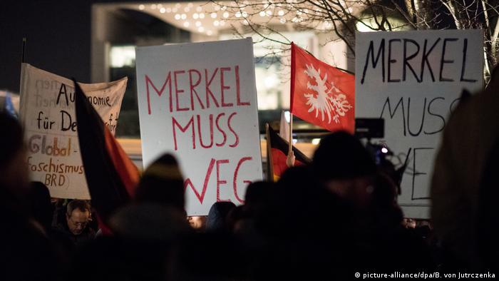 Manifestaciones en Berlín tras el atentado.