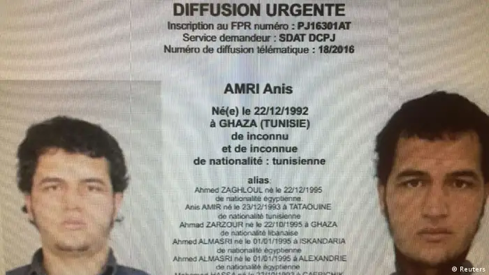 Fahndung nach Anis Amri (Reuters)