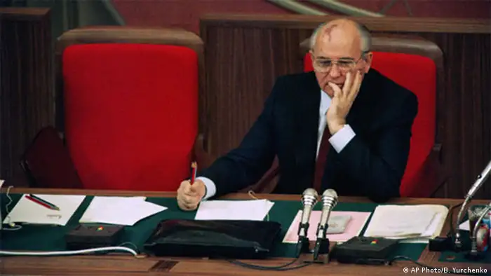 Mikhail Gorbachev in 1990