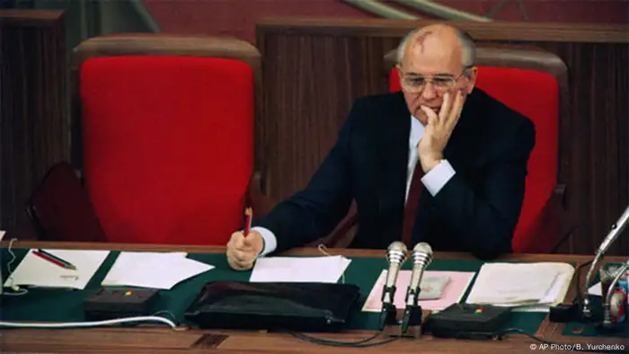 Mikhail Gorbachev in 1990