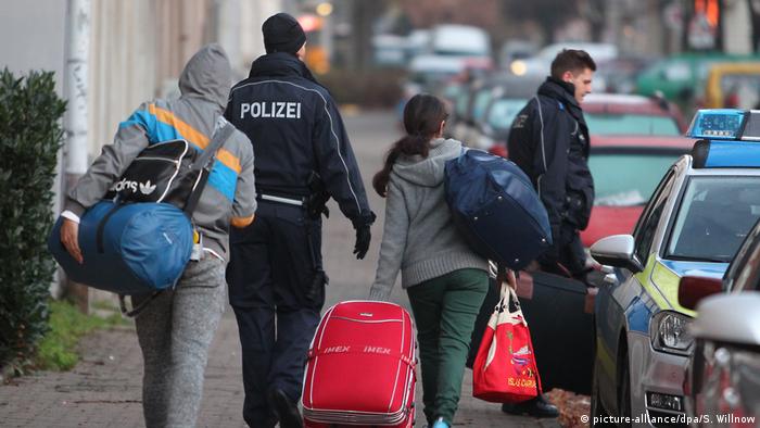 Deutschland Rückführung von Flüchtlingen