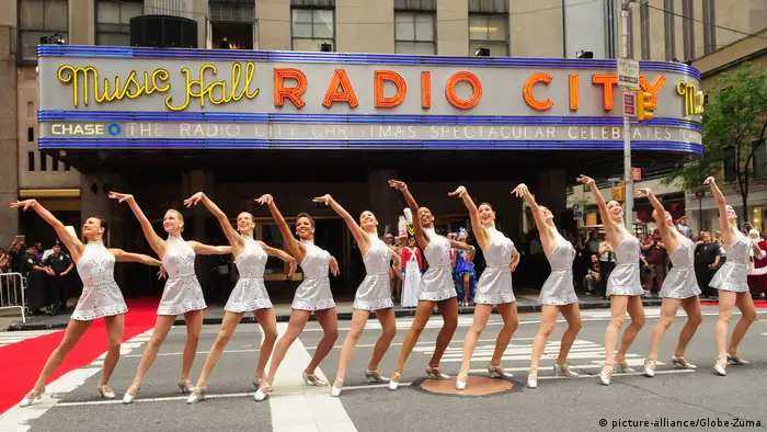 New York City Tanztruppe Radio City Rockettes