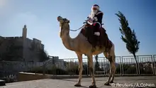 بابا نويل في القدس