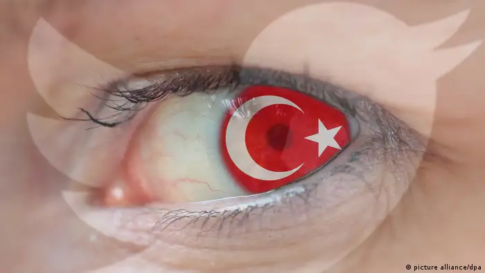 Symbolbild fuer die Internet Zensur von Social Media Plattformen Türkei