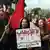 Tunesien Demo Protest gegen die Rückkehr von Dschihadisten