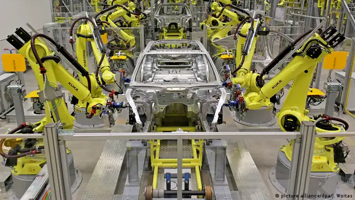 Deutschland Kuka Roboter Neuer Rekord chinesischer Firmenkäufe in Deutschland