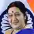 Indien Sushma Swaraj in Neu-Delhi