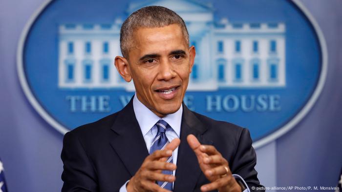 Washington Präsident Obama im Weißen Haus (picture-alliance/AP Photo/P. M. Monsivais)