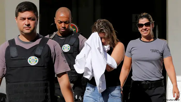 La brasileña Françoise Amiridis, acusada de haber planeado el asesinato de su marido, el embajador de Grecia en Brasil, Kyariakos Amiridis, fue mandada a una prisión de Río de Janeiro. 31.12.2016