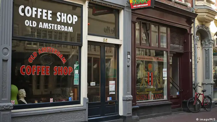 Niederlande Coffee Shop in Amsterdam