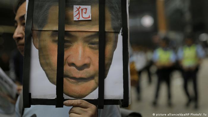 China Neujahresproteste in Hongkong (picture alliance/dpa/AP Photo/V. Yu)