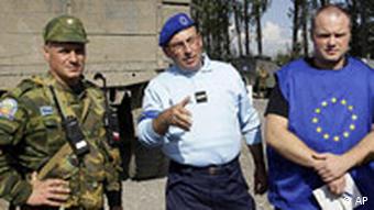 Georgien Russland EU Observatöre in Karaleti