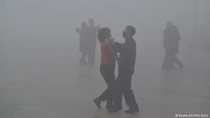 China Smog in Fuyang (Reuters/CHINA DAILY)
