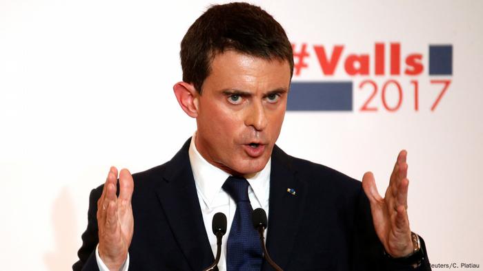 Frankreich Manuel Valls PK zur Kandidatur in Paris (Reuters/C. Platiau)