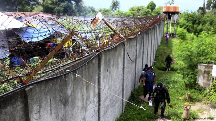 Philippinen Kidapawan Gefängnisausbruch (picture-alliance/AP Photo)