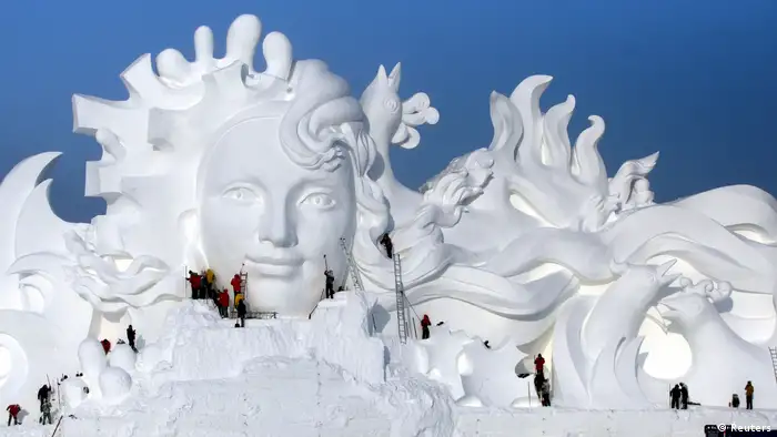 China Harbin Eisskulpturen (Reuters)