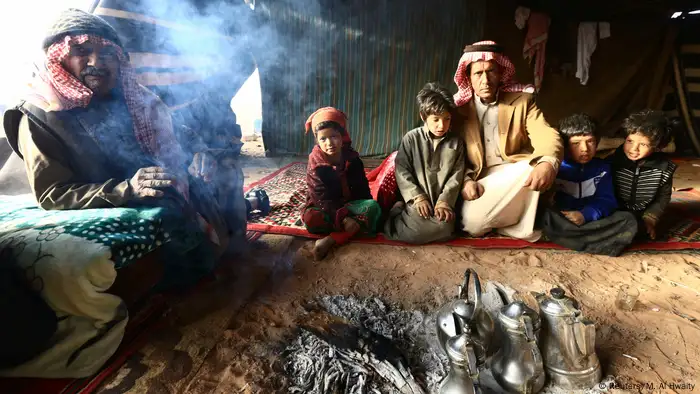 Saudi Arabien Mitglieder der Bidun ethnischen Gruppe (Reuters/M. Al Hwaity)