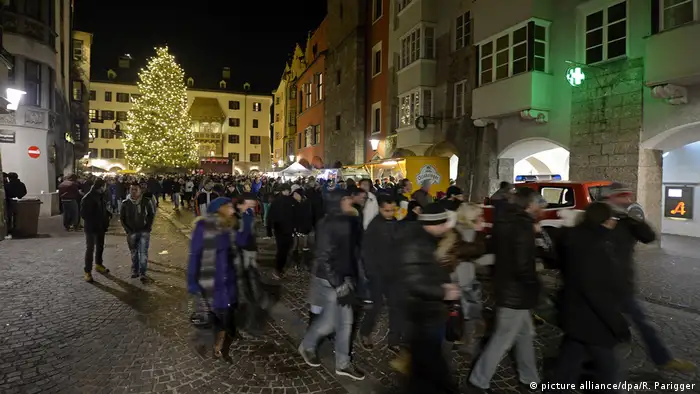 Österreich Sexuelle Übergriffe in der Silvesternacht Innsbruck