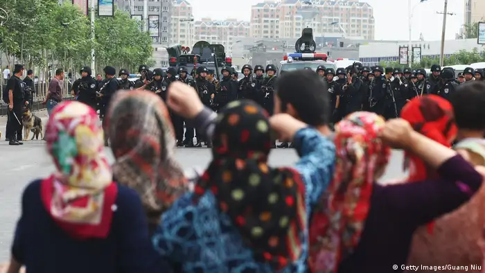 China Xinjiang Ürümqi Uiguren Protest