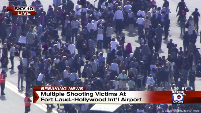 USA Schießerei auf Flughafen in Florida (picture alliance/dpa/AP Photo)