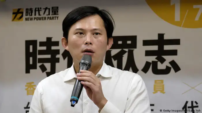 Taiwan Pro Demokartie-Aktivisten aus Hongkong treffen Wiedervereingungsaktivisten