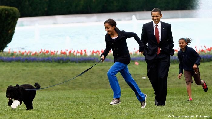 USA Familie Obama im Weißen Haus (Getty Images/W. McNamee)