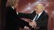 Germany's literature critic Marcel Reich-Ranicki, right, talks with laudator Thomas Gottschalk, left, during the celebrations of Germany's Television Award in Cologne, western Germany, Germany's literature critic Marcel Reich-Ranicki, right, talks with laudator Thomas Gottschalk, left, during the celebrations of Germany's Television Award in Cologne, western Germany,