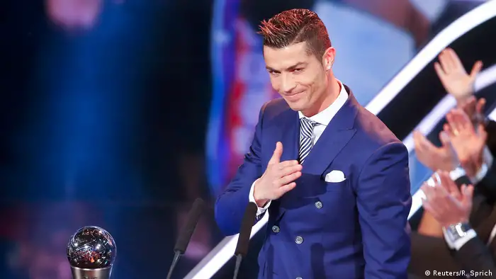 FIFA Gala zur Wahl des Weltfußballers Cristiano Ronaldo