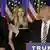 Дональд Трамп с дочерью и ее мужем