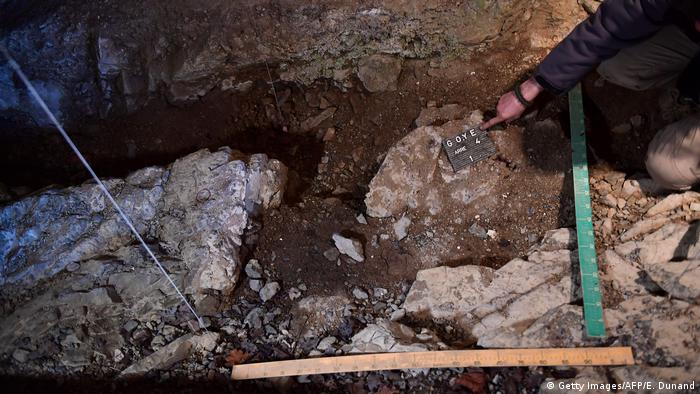 Belgien Neanderthaler Höhle (Getty Images/AFP/E. Dunand)