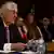 Rex Tillerson, indicado de Trump para o Departamento de Estado do novo governo, foi sabatinado no Senado smericano