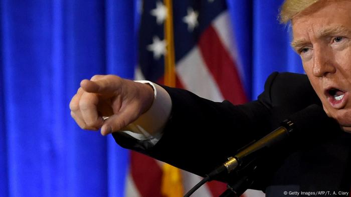 New York City Trump erste PK als designierter Präsident (Ausschnitt)