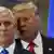 New York Trump Tower Press Conference Vize Mike Pence und Trump