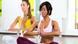 Symbolbild women in the gym doing yoga exercise for fitness Symbolbild women in the gym doing yoga exercise for fitness