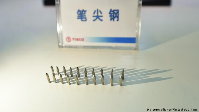 China Herstellung von Kugelschreiberspitzen